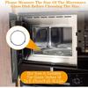 Microwave Turntable Ring 7in Microwave Parts Replacement Microwaves Rotating Ring Accessories for 9.65-10.63in Glass Plates Microwaves Glass