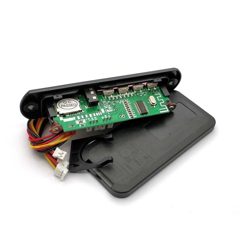DC12V Bluetooth Receiver Car Kit MP3 Player Decoder Board FM Radio TF USB 3.5 Mm AUX Audio for Iphone XS WAV WMA MP3
