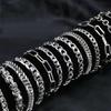 Bracelet chaîne cubaine en acier inoxydable 316L pour hommes et femmes, Figaro Vintage en métal Viking Kpop Pulseras Emo, bijoux de luxe mignons, cadeau