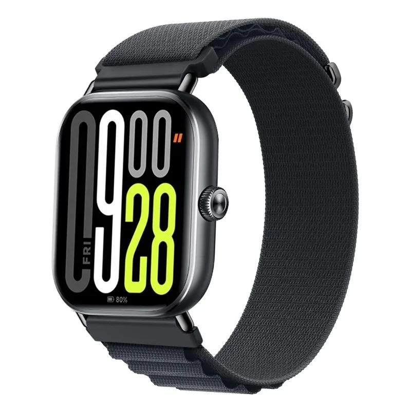 Alpine Nylon Loop Strap for For Xiaomi Redmi Watch 4/5 Adjustable Elastic Bracelet Watchband For Mi Band 8 Pro/9 Pro Accessories