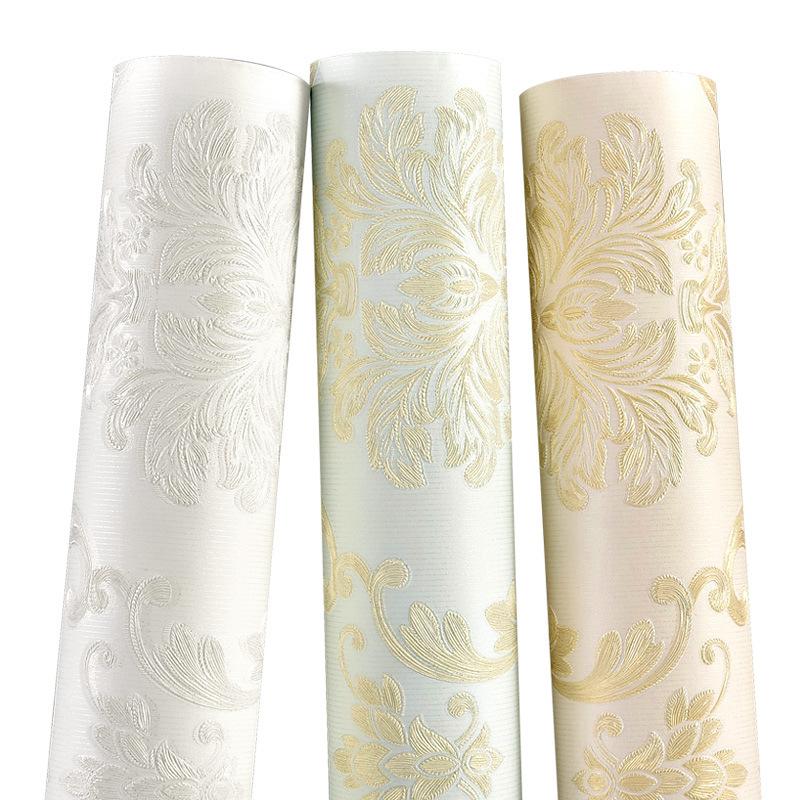 Europejski styl rustykalny tapeta samoprzylepna 3D dekoracja sypialni naklejki ścienne salon 3D ściana tła TV tapeta do pokoju