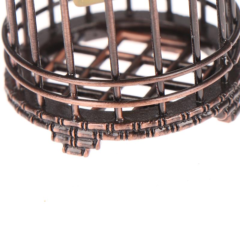 1:12 Dollhouse Miniture Furniture Bird Cage For Dollhouse Decor Accessories