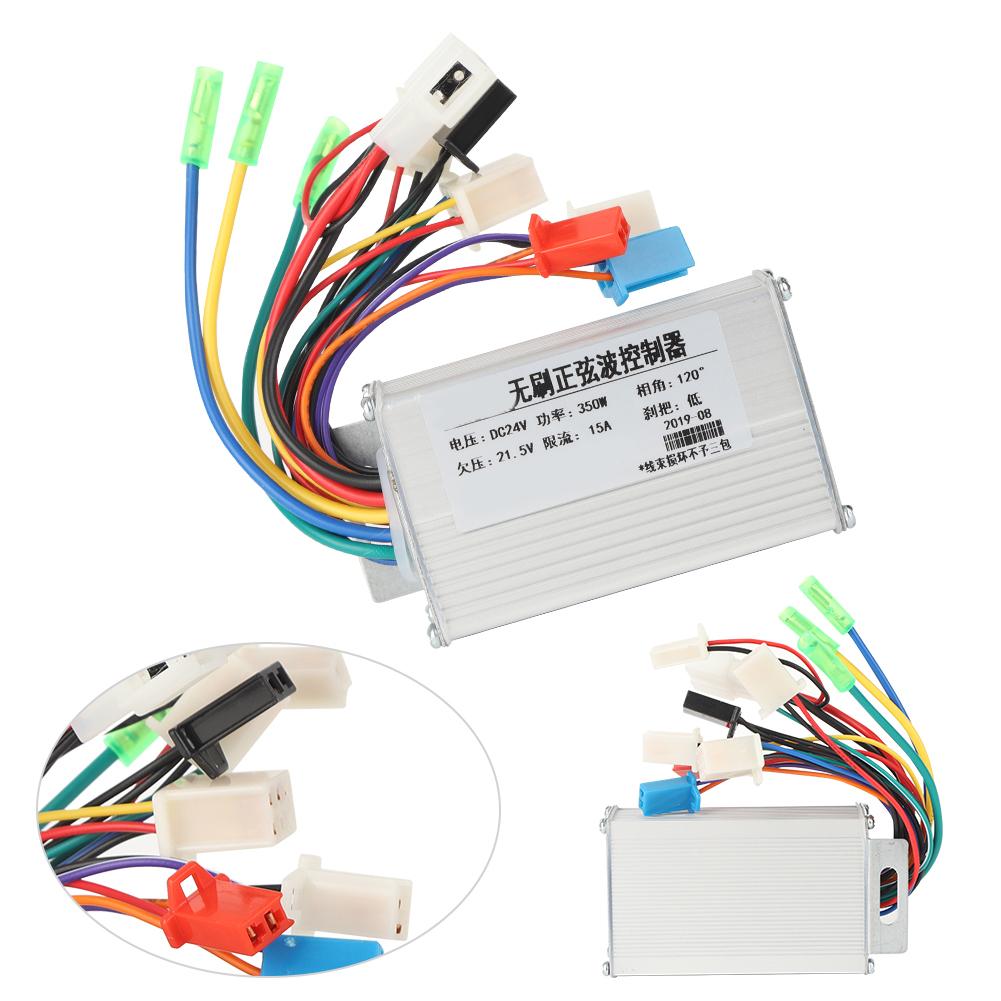24V 350W Electric Bicycle E Bike Scooter Brushless DC Motor Controller Replacement Accessory