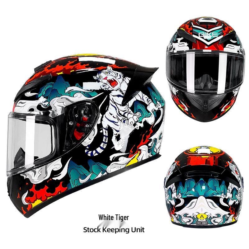 Certified All-Season Bluetooth Winter Motorcycle Helmet, Full Face