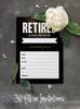Inkdotpot Pack Of 30, Join Us Invitations With Envelopes, Retirement Party Celebration Invite Cards Fill-In Style Party Supplies 5 X 7 Inches