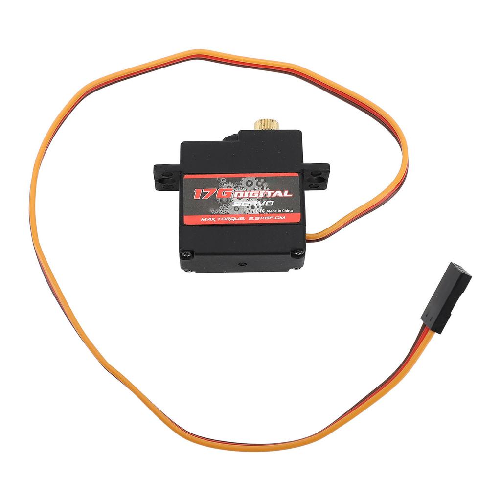 17G RC Digital Servo High Torsion Fast Response Precise Control Sturdy Durable RC Servo for 118