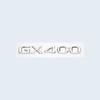 3D Chrome Glossy Black ABS Letters Number GX400 GX460 GX470 Emblem For Lexus Car Trunk Logo Badge Sticker