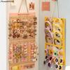 Organizador de Laços de Cabelo Grande Capacidade Porta-Tiara Pendurado na Parede Cabide de Presilhas de Cabelo Economizador de Espaço Cabelo Decoração de Parede para Quarto de Meninas