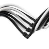 SilverStone PP07E Kabel Przedłużający Zasilacz EPS 4+4Pin Czarno-Biały SST-PP07E-EPS8BW