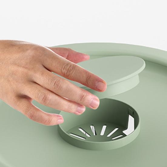 Wielofunkcyjny Pojemnik do Przechowywania w Kuchni Dwuwarstwowy Duża Pojemność Obrotowy Przezroczysty Szczelny Pojemnik na Zboże/Płatki Śniadaniowe Uchwyt na Jajka Artykuły Kuchenne