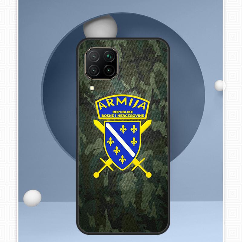 Bosnia and Herzegovina Flag For Huawei Nova Y72 Y90 Y61 Y91 Y60 Y70 12s 12i 11i 8i 9 10 SE P20 P40 Lite P60 P30 Pro Case