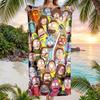 Rick Morty Fashion Beach Towel: Ideal for Summer Adventures Soft, absorbent and quick drying suitable for swimming and bathing