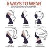 Wide -Side Elastic Band  Woman Yoga Hairbands Solid Color sports Hair Band tie Bandanas Fashion Headband  Headwear Turbans