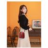 Women Fashion Bohemian Style Printed Phone Bag PU Leather Ethnic Style Single Shoulder Bag Versatile Luxury Handbag For Ladies