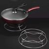Stainless Steel Pot Rack Kitchen Organizer Heat-Resistant Not Easily Deformed Cooking Pot Holder Dish Tray Stand