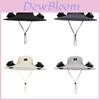 Solar Powered Sun Protection Cap With Dual Fans For Outdoor Fishing And Mountaineering