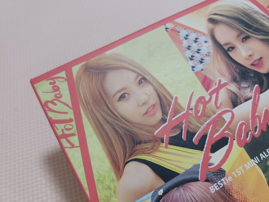 [USED] BESTie 1st Mini Album Hot Baby Korean CD