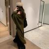 Korean Lazy Style Long Knit Coat Women's Fall Winter New Arrivals Loose High-End Thick Knit Cardigan Overcoat