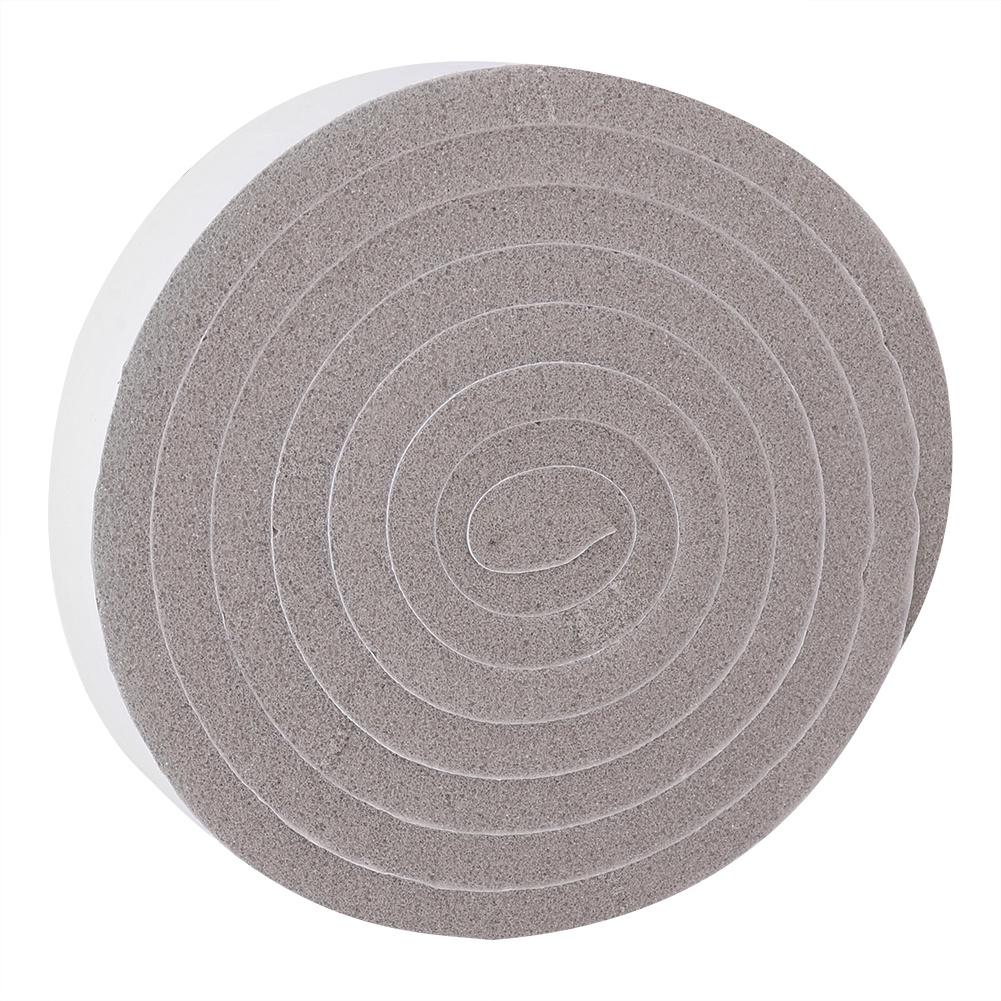2pcs Door Window Sponge Foam Draught Excluder Weather Seal Strip Insulation Tape
