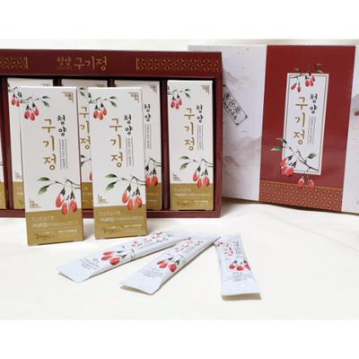 Cheongyang Goji-Beeren-Konzentrat 10 Schachteln Geschenkset, 70g, 10 Schachteln