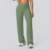 Naked tight yoga pants high waist hip lift straight pants loose and thin outdoor sports running fitness trousers