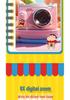 Crayon Shin-chan Retro Mini HD Cartoon Mirrorless Camera for Students