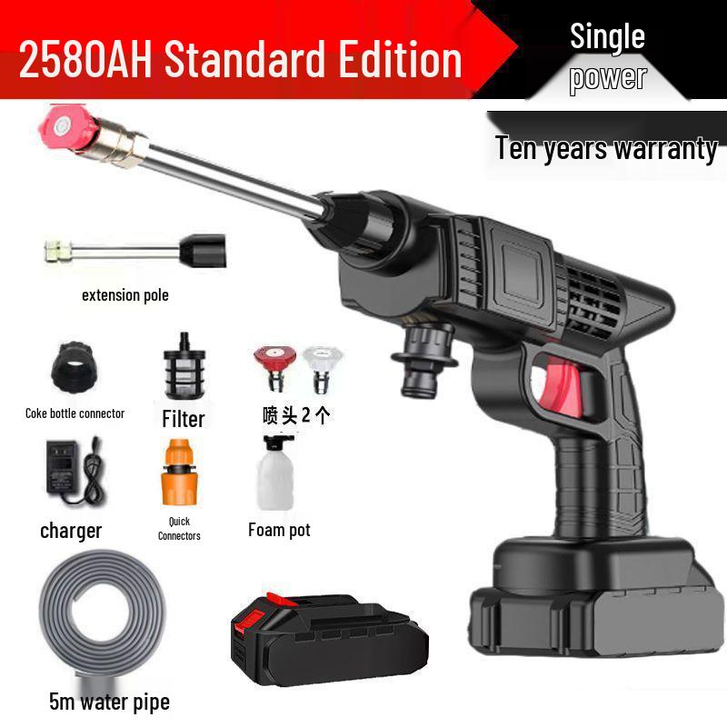 

Перезаряжаемая немецкая беспроводная портативная автомойка высокого давления с литиевой батареей 20000mAh