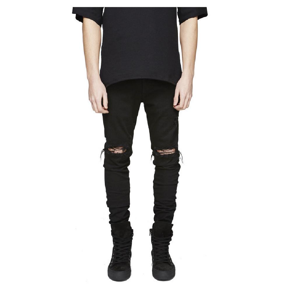 

Новые рваные джинсы Denim Street для мужчин с индивидуальным дизайном для мужчин 42