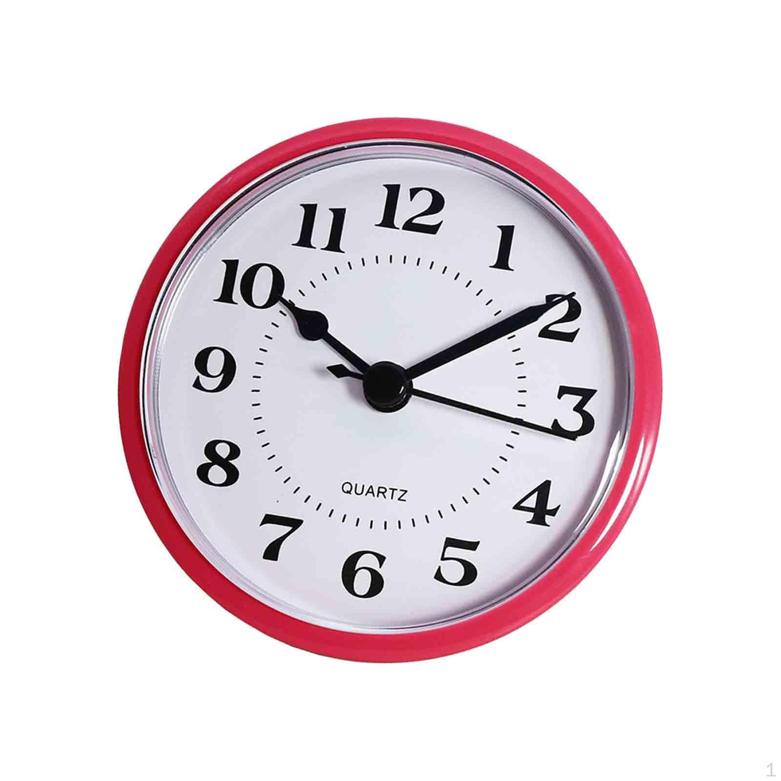 

Часы Вставка 3,54 дюйма Замена Мини Простая Установка Подходит Голова Для Класса Pink Arabic Number