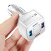 38W Dual PD USB Ports Car Fast Charger Type C USB 12V Adapter QC 3.0 Charging Laptop Powerful Cell Mobile Phone Charger for Car