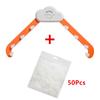 Kitchen Sink Filter Net Triangular Leftovers Strainer Mesh Anti-Clogging Disposable Residue Separation Hanging Bag Drain Tools