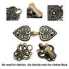 4Pcs Vintage Sweater Swirl Clip Retro Shawl Collar Clasp Cape Cloak Cardigan Clips Dress Shirt Brooch Clip for Girl