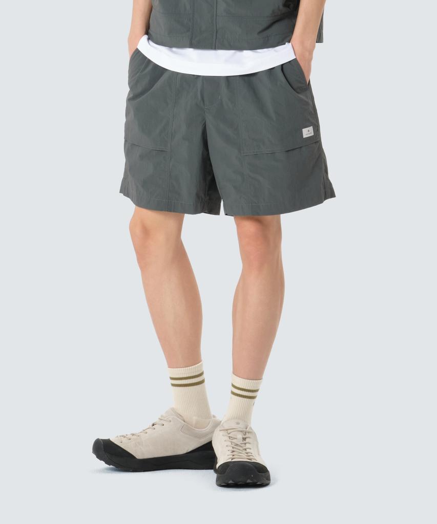 SNOWPEAK APPAREL Taslan Caliber Shorts (S26Mulhp64) Urban Green