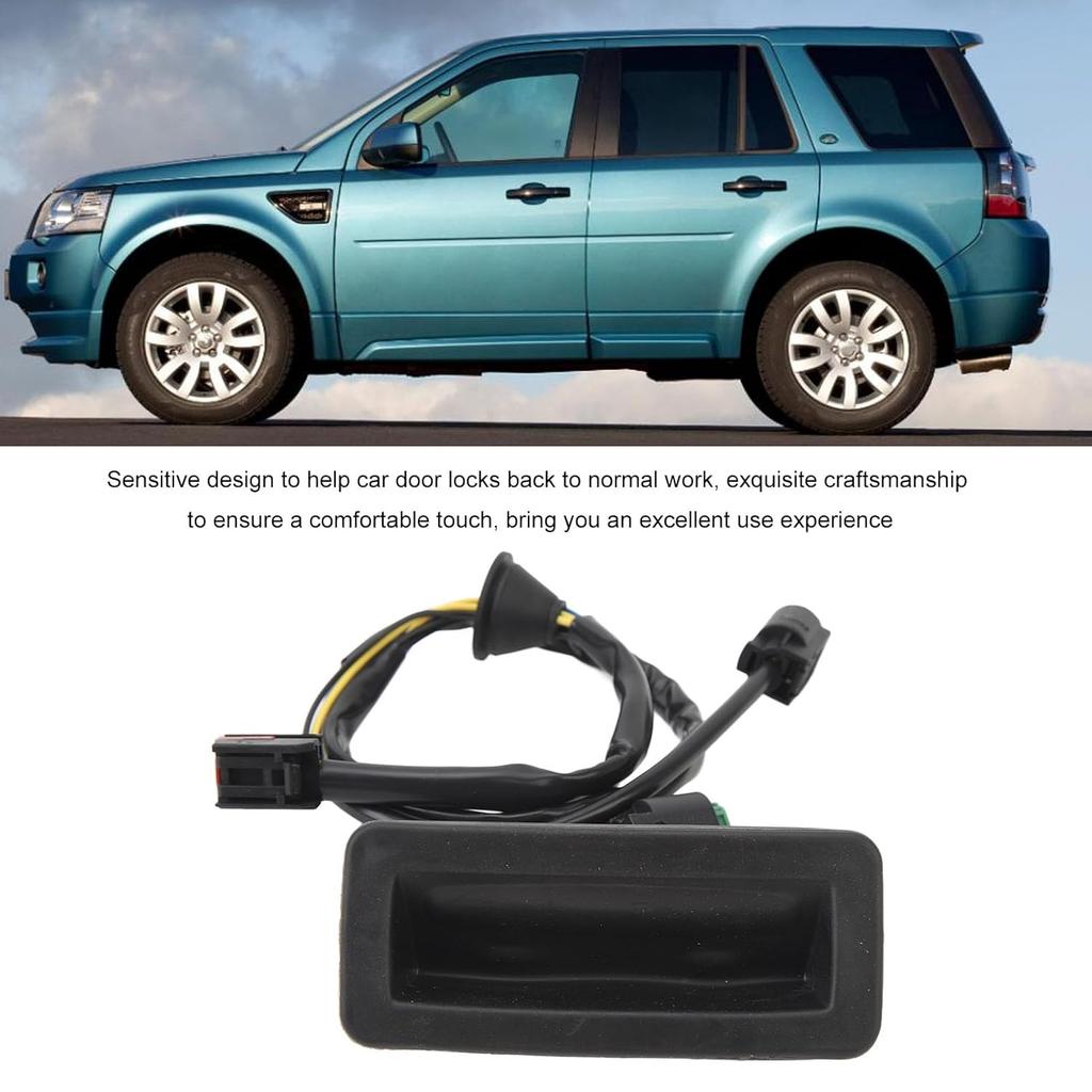Generic LR042648 Tailgate Handle Switch, Fit for Freelander 2 SE3 HSE LR2, High Performance, ABS, OE: LR020997 LR083610 LR002219 LR079909 LR2C302 AM,