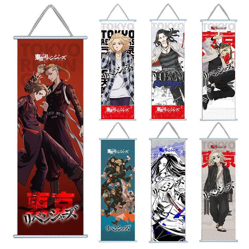 Revengers Tokyo Poster Hängebild Manjiro Mikey Ken Hinata Chibi Atsushi