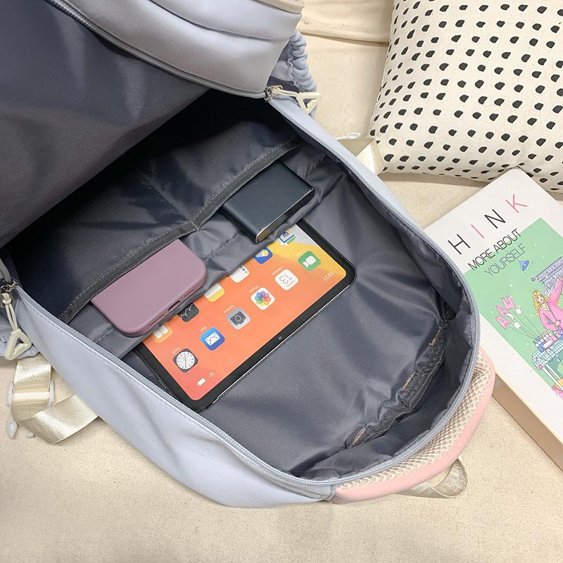 Schoolbagins cute backpack female small fresh middle and high school student schoolbag large capacity two-dimensional girl bar pain bag