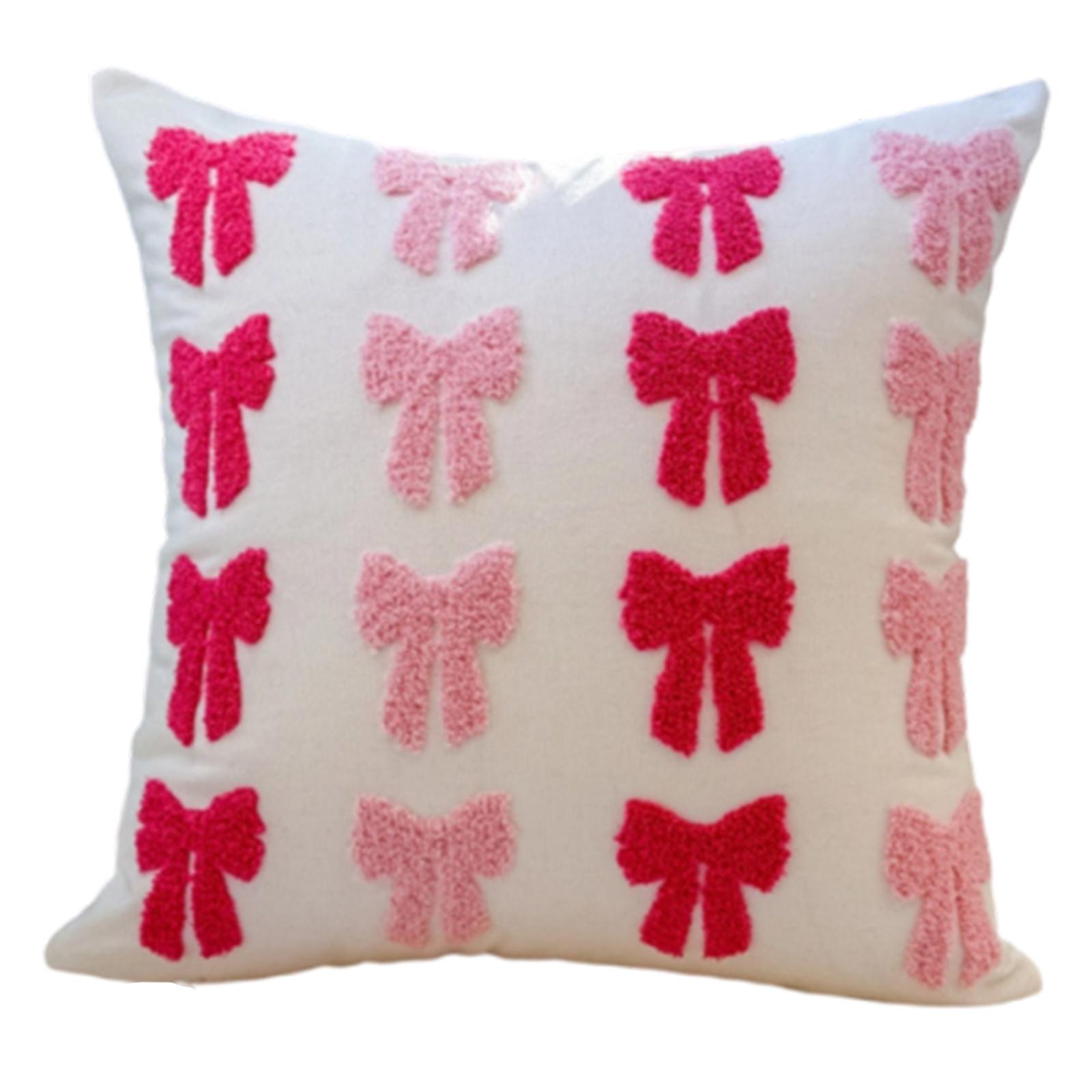 

Easter Bunny 3d Embroidered Tufted Pillowcase For Living Room And Bedroom, Removable And Washable Pillowcase
