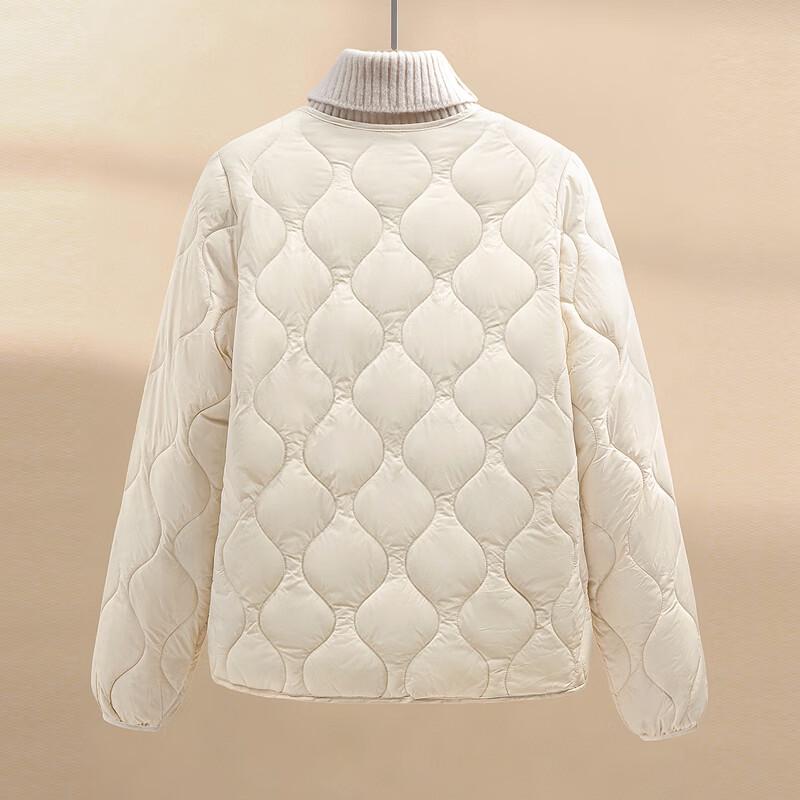 Women's V-Neck Long-Sleeve Padded Jacket