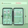 Spot Green 8-Piece Nail Clippers Set Dead Skin Scissors Manicure Tool Set Pedicure Tools Set