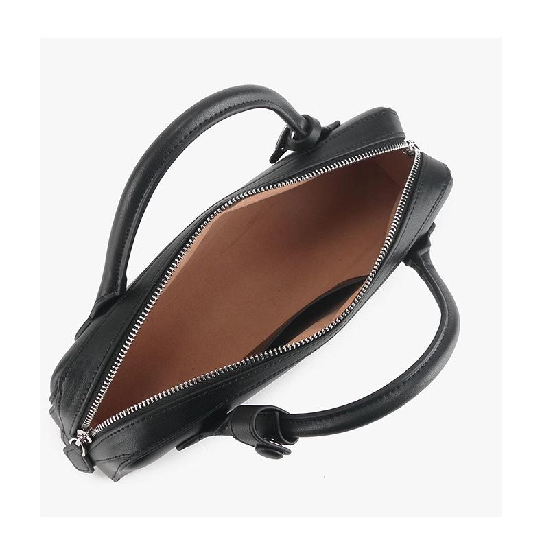 Europäischer & Amerikanischer Stil Echtes Leder Damen Crossbody Baguette Tasche - Modisches Erstschicht-Rindsleder für Pendeln & Streetstyle