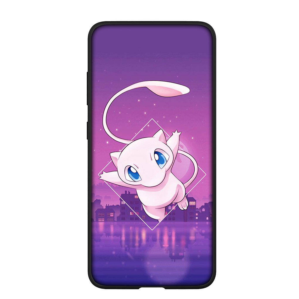 Phone Case for iPhone 17 16 15 Plus Xiaomi Poco F8 F7 X7 X6 M8 C85 C75 C71 Redmi Note 14 12 11 13 Pro Max A4 14C 13C 15C Mew Pokemon GO Pikachu Mewtwo