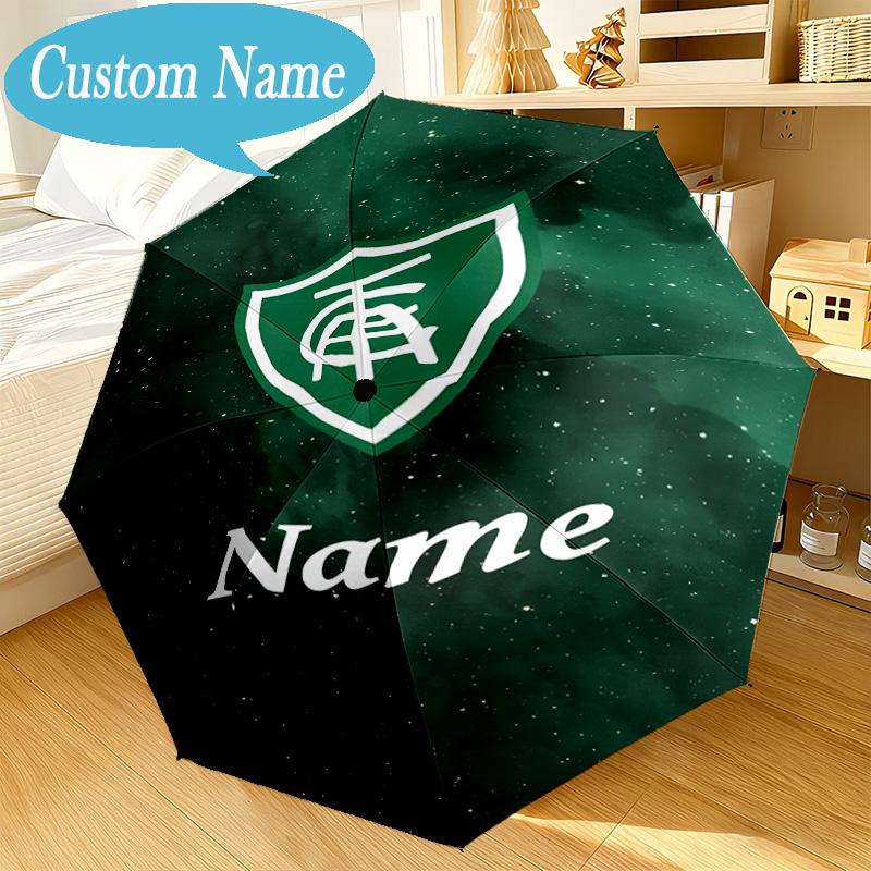 Custom Name Umbrella Galactic Shield Emblem Umbrella 8-Frame for Travel, Camping, Casual Lightweight Portable, Essential for Family Gifts
