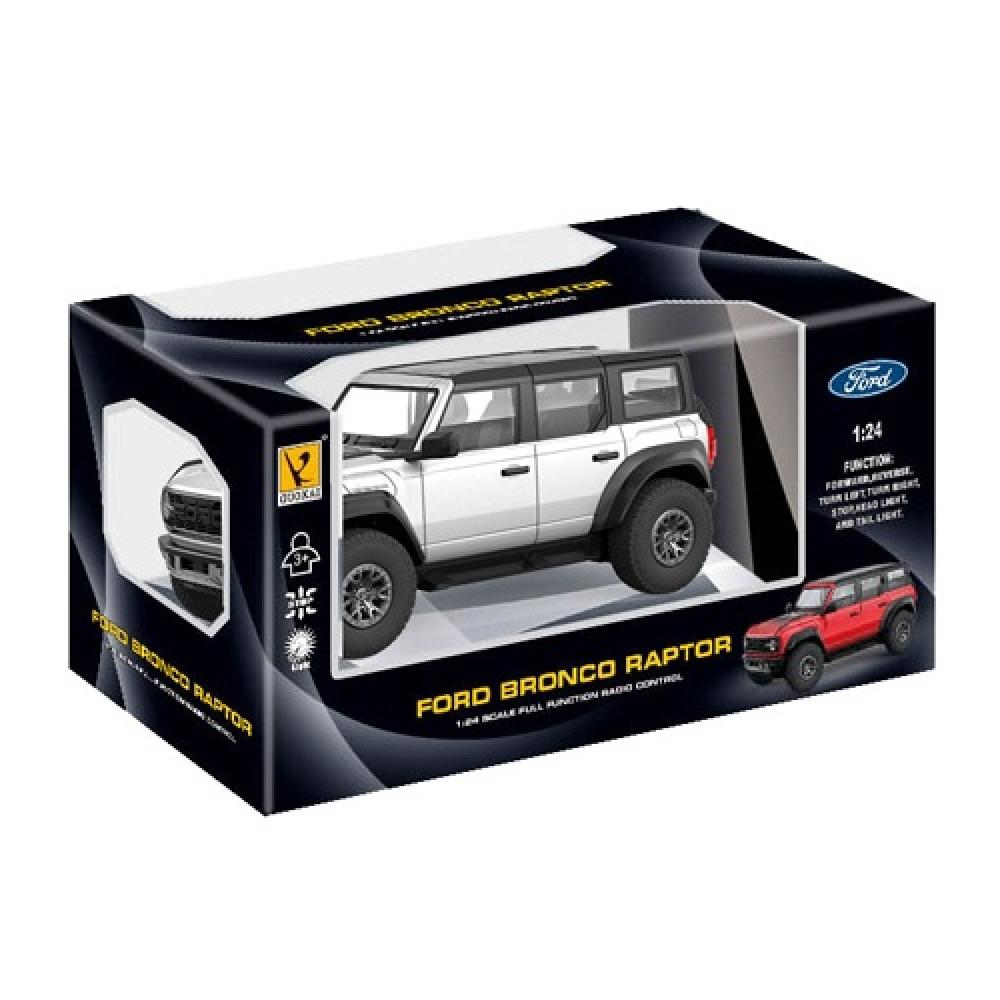 Tonoyosha 2.4ghz Rc Ford Bronco Raptor  White  Dk 866 2416w