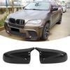 2pcs Car Side Door Rrview Mirror Cover   Trim Waterproof Replacement for E70 X5 20072013