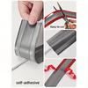 1pc 3meters/118.11in PVC Wire Safety Strip, Self-Adhesive, Resilient Wall & Floor Cable Cover Protector