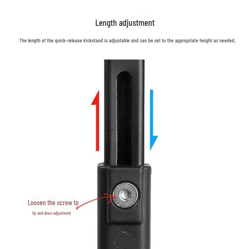 Lishi Quick Release Bicycle Kickstand Set