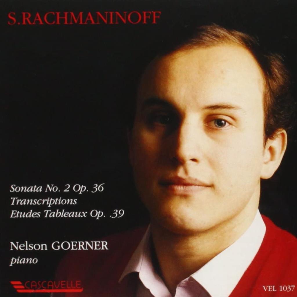 CD NELSON GOERNER - Rachmaninov: Piano Sonata No.2  VEL1037 Non Japan ObiMusic Others Used