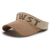 Women's Summer Empty Top Hat Knitted Hat Outdoor Sports Cap Sunshade Sunscreen Spring Summer Peak Cap Sun Visor Hats