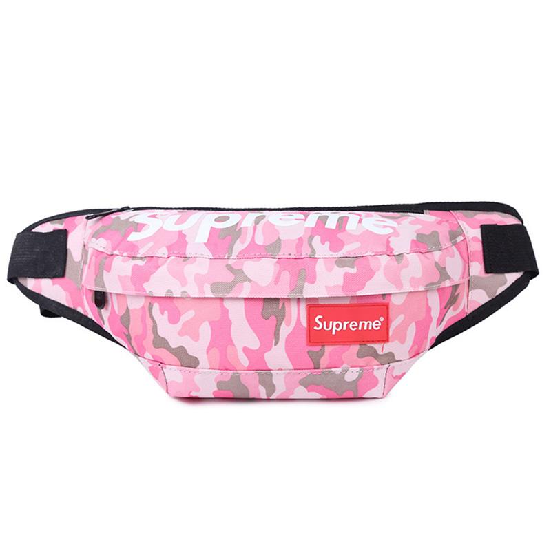pink supreme fanny pack