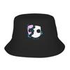 Sally Face Bucket Hat Summer Electric Spark Vintage Fisherman Hats Unisex Portable Travel Hiking Caps Street Style Visor